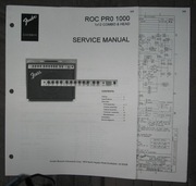 Fender Roc Pro 1000 Service Manual - instrukcja serwisowa