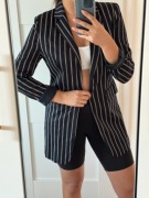 Długa marynarka w paski NA-KD rozmiar 36