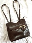 Rudi & Harald Nielsen Italy, torebka/ plecak 2 w 1 skóra, czekolada