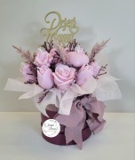 DZIEŃ MATKI Flower Box z pachnących świec sojowych. Idealny na prezent!