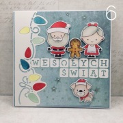 Kartka świąteczna handmade,kartki Boże Narodzenie z kopertą