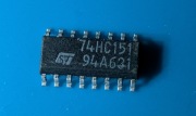 Układ scalony 74HC151 SMD SOIC-16 (Multiplekser) - Pakiet 5 szt. - NOWE