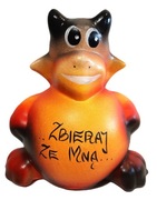 Skarbonka ceramiczna Lucyferek - DUŻA na prezent