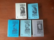 Cyprian Norwid Pisma wybrane, tomy 1-5: Wiersze Poematy Dramaty Proza Listy