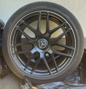 S Class W222 S63 AMG Oryginały - Czarny Mat 20'