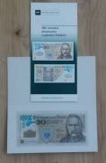 20 zł banknot Legiony Polskie Józef Piłsudski  2014r UNC etui + folder
