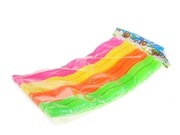 Hula hoop zabawka zręcznościowa SKŁADANE KOLOROWE HULA-HOP Z WYPUSTKAMI