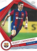 TOPPS FAN SET FC BARCELONA 2023/2024 ROBERT LEWANDOWSKI DELANTERO BAR-18