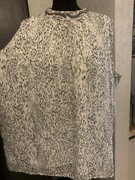 Janina bluzka tunika oversize duża warstwy wzory stójka