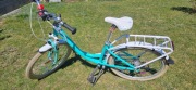 Rower dla dziewczynki UNIBIKE PRINCESS 3 TURKUSOWY 24"