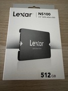 Nowy dysk 512 GB Lexar NS100 SSD SATA