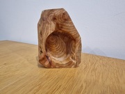 Popielniczka drewniana, ręcznie robiona