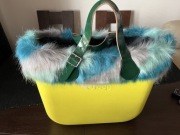 Torba O Bag z kołnierzem z futerka