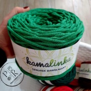KamaLINKA 331 szmaragd 4mm 100m sznurek bawełniany z rdzeniem 