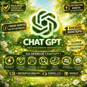 CHAT GPT PLUS | Indywidualne konto | 30 dni | Automatyczna dostawa