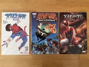 Marvel Super Heroes Secret Wars Battleworld + 2 x Spider-man India