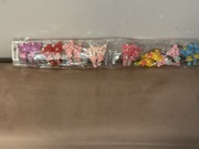 Zestaw Spinek niedźwiedzie kolorowe Klipsy 20 szt dla Dziewczynki