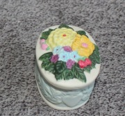 Ceramiczne puzderko / szkatułka