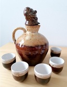 Karafka dzban zestaw do miodu pitnego Zagłoba