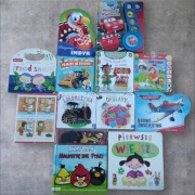 Książeczki kartonowe dla dzieci – twarde kartki | 12 szt