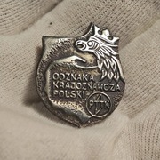 Odznaka Krajoznawcza Polski PTTK stopień srebrny 