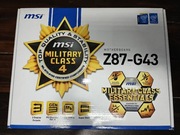 MSI Z87-G43, ATX, LGA1150, DDR3, USB 3.0 płyta główna mobo Intel