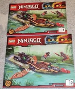 Lego instrukcja do LEGO NINJAGO 9448, 70603, 70623