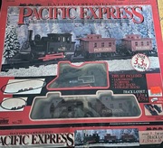 Zabawka vintage kolejka Pacific Express Tory kolejka pociąg 