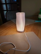 Lampka na USB - klosz wydruk 3D - biała