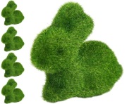 4x Królik WIELKANOCNY Flokowany ZAJĄC Figurki