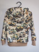 Bluza z kapturem na zamek 104 wywrotki maszyny budowlane