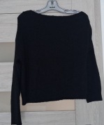 Oryginalny Damski Czarny Sweter H&M r. S