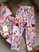 Komplet ZARA bluzka + legginsy 