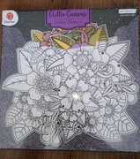 Nowa kolorowanka na płótnie brokatowym