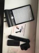 Lampa solarna LED z czujnikiem ruchu i pilotem