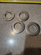 sitka do zlewu metalowe 4 szt