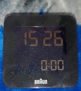 Zegar budzik Braun czarny 7,5cm