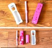 RÓŻOWY LIMITOWANY ORYGINALNY WIILOT WII REMOTE MOTION PLUS