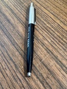 Parker Jotter – długopis reklamowy SAGA Insurance, stalowo-czarny