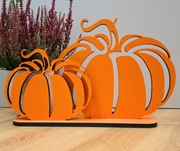 Dekoracja jesienna - ażurowa dynia 