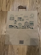 Torba reklamowa Żabka, papierowa, do kolekcji