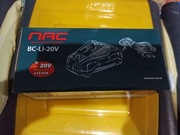 ŁADOWARKA NAC BC-LI-20V DO AKUMULATORÓW 20 V Z SERII "AKUMULTISYSTEM