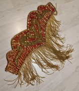 strój pas tancerka cyganka monety hinduska arabka cekiny S M L XL 1650