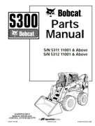 Katalog części Bobcat S 300
