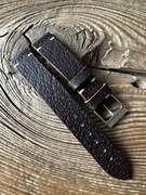 Pasek do zegarka 17 mm skóra naturalna vintage handmade