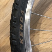 Koło rowerowe napędowe SHIMANO ACERA X-7 przeżytek