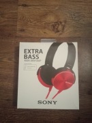 Słuchawki Sony ekstra bass 