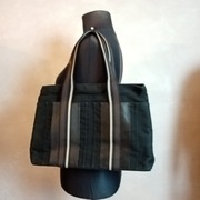Torebka Hermes Troca MM płócienna skórzana torba Tote 100% autentyk 