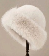 Czapka z futerka bardzo modna gruba zagęszczona futrzana damska ciepła