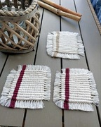 Podkładka pod kobek serwetka styl boho handmade